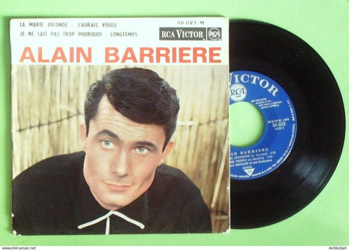 Barrière Alain 45T EP La Marie Joconde 1963