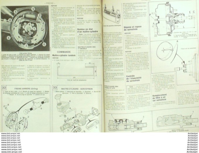 Revue Technique Automobile Renault 5 Supercina Ford Fiesta  #458