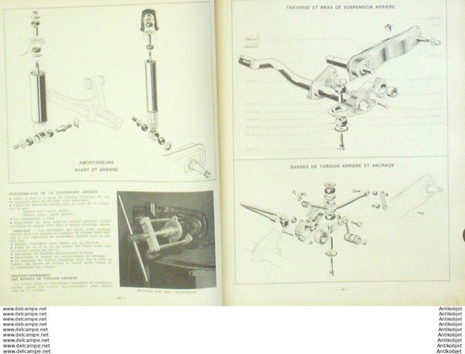 Revue Technique Automobile Simca 1100 1200S  #262