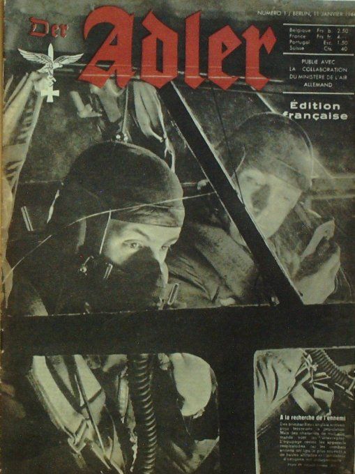 Revue Der Adler Ww2 1944 # 01  