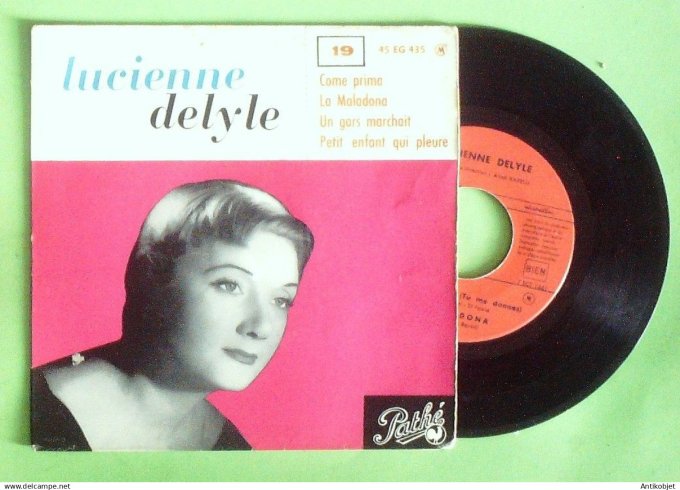 Delyle Lucienne 45T EP Come prima 1952