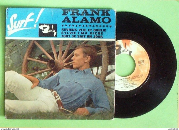 Alamo Franck 45T EP Reviens vitre et oublie (languette) 1963