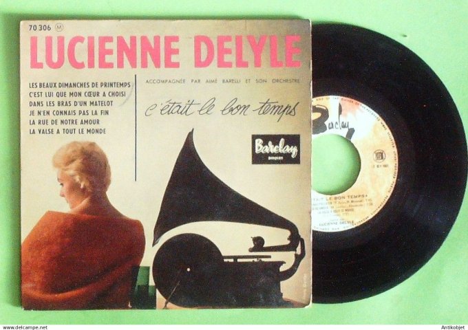 Delyle Lucienne 45T EP Dans les bras d'un matelot 1962