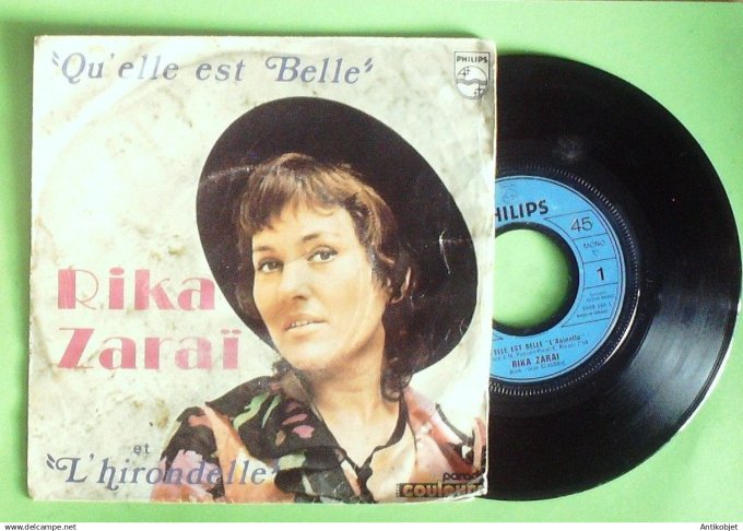 Zaraî Rika 45T SP Qu'elle est belle 1971