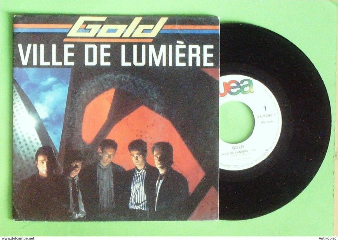 Gold 45T SP Ville de lumière 1986