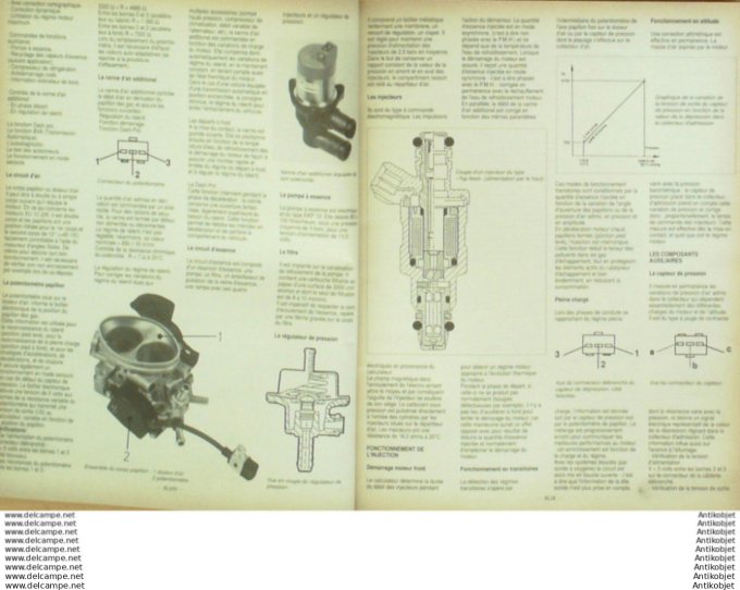 Revue Technique Automobile Volkswagen Passat Peugeot 405 & 605  #524