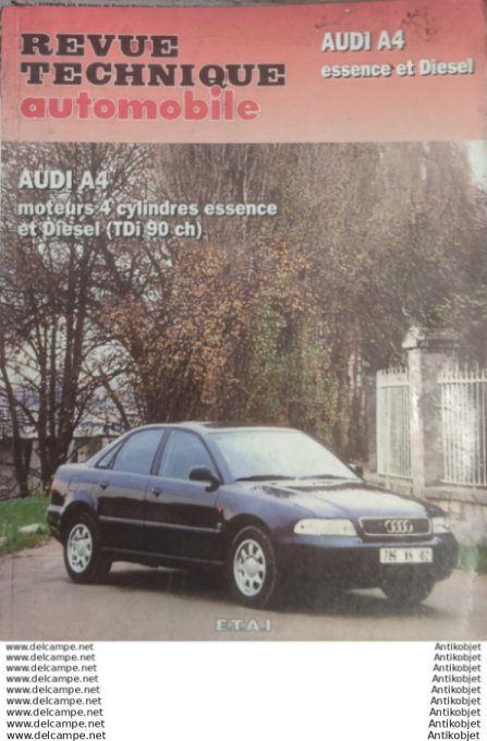 Revue Technique Automobile Audi A4 Ford Fiesta Volkswagen Golf Volvo 850  #581