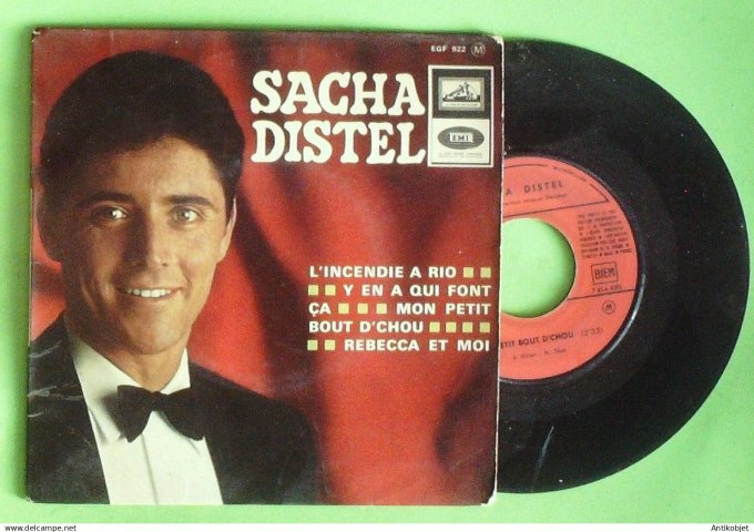 Distel Sacha 45T EP L'incendie à  Rio 1966