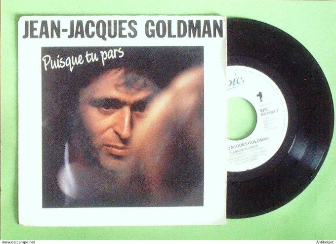 Goldman Jean-Jacques 45T SP Puisque tu pars 1987