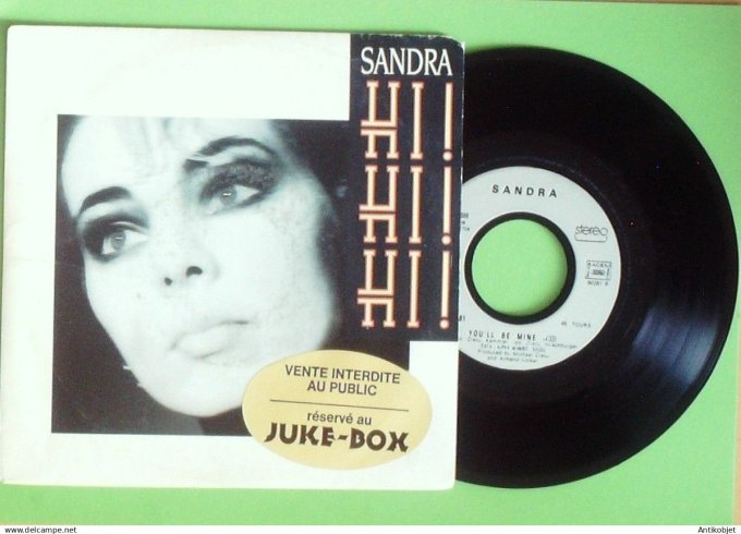 Sandra 45T SP You'll be mine 1986 Juke Box