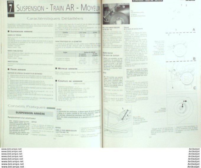 Revue Technique Automobile Citroën Xsara Picasso étude #650