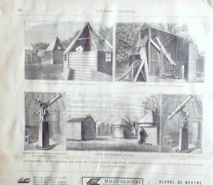 L'Univers illustré 1874 #1011 Sacré-Coeur Lisbonne Le Havre (76) Mac-Mahon st-Cloud Trappes (78)