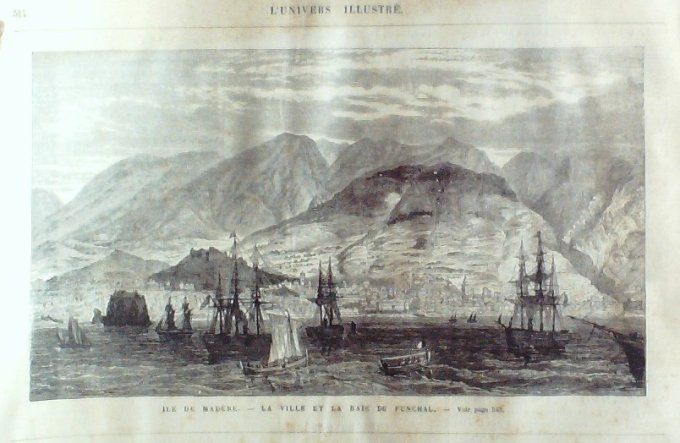 L'Univers illustré 1874 #1013 Espagne Teruel Morsbronn Reichsoffen (67) Madèle Funchal Montana geyse