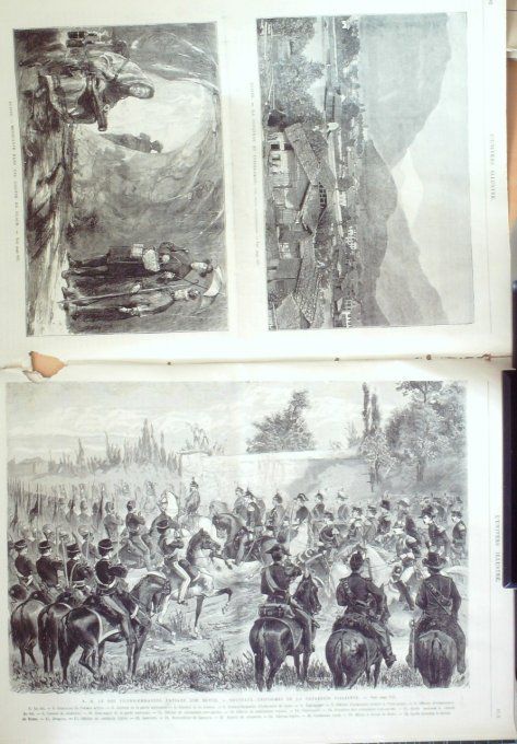 L'Univers illustré 1874 #1023  Suisse Unterseen Cidre Normandie Chine Rambouillet Interlaken Uniform