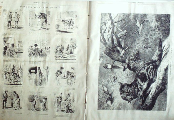 L'Univers illustré 1875 #1045 Lyon (69) Espagne Lorca Hernani Russie noce  