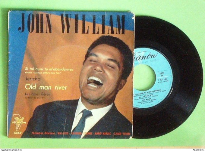 William John 45T EP Old man river (languette) 1958