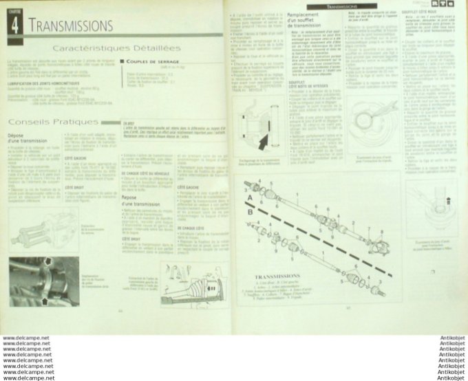 Revue Technique Automobile Ford Focus étude#637.03