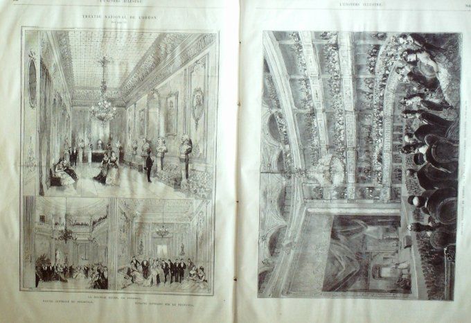 L'Univers illustré 1875 #1079 Italie Brindisi Inde Calcutta Herzégovie Mostar Caravanserail 