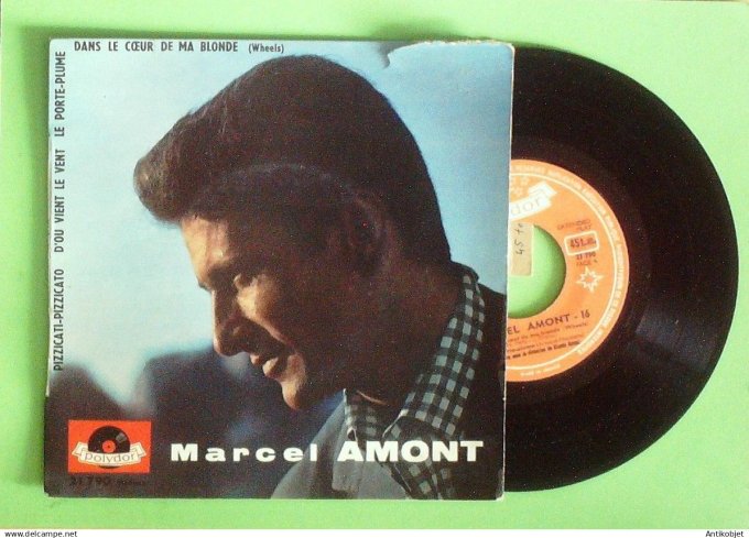 Amont Marcel EP Dans le cœur de ma blonde 1967