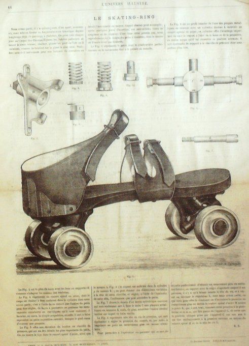 L'Univers illustré 1875 #1084 Herzégovie Kostanitza Inde Poonah Ridjepour Skating-Ring