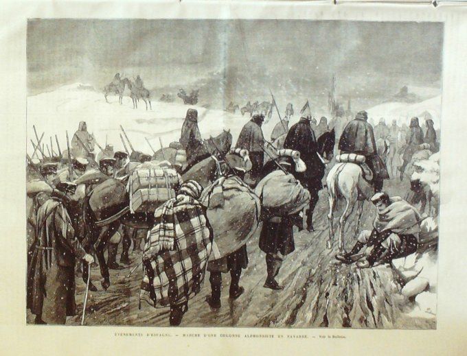 L'Univers illustré 1876 #1087 Monténégro Tunnel sous la Manche Ceylan île fête     