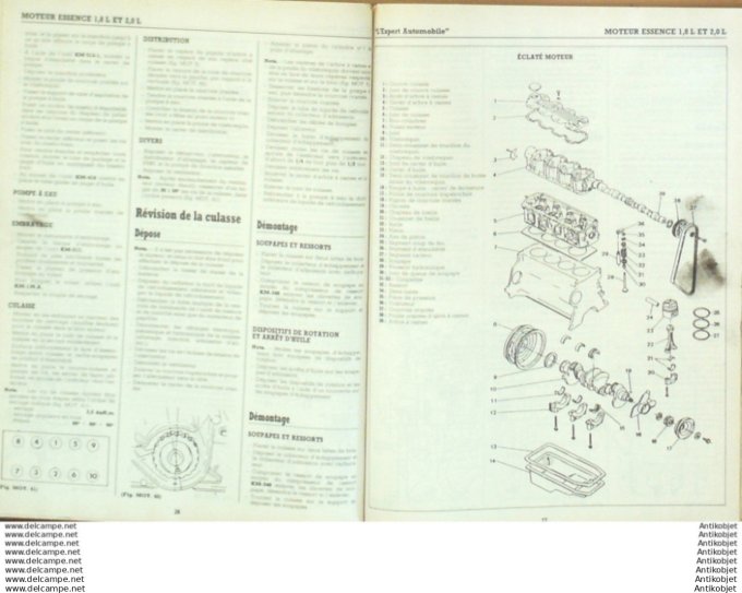 Revue Technique Automobile Opel Omega L'expert #482