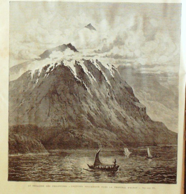 L'Univers illustré 1876 #1090 Philippines Albay Monaco St-Etienne (42) Herzégovie Mostar Calcutta