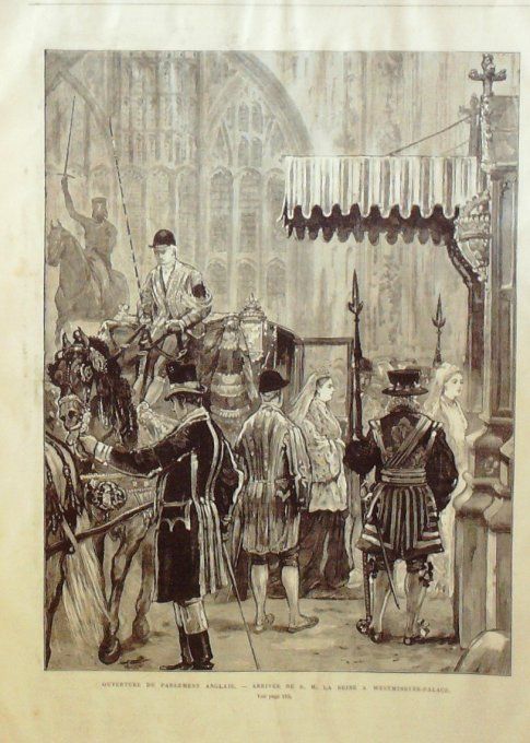 L'Univers illustré 1876 #1091 St-Etienne (42) Houillères Inde Bénarès Egypte Jebel-Serbal mont Sinaï