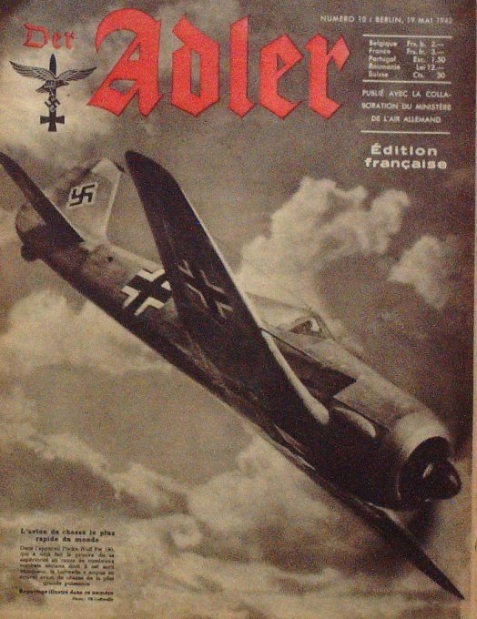 Revue Der Adler Ww2 1942 # 10