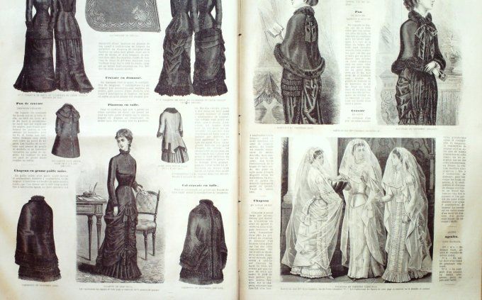 Journal Mode illustrée 1880 # 10 Amazones