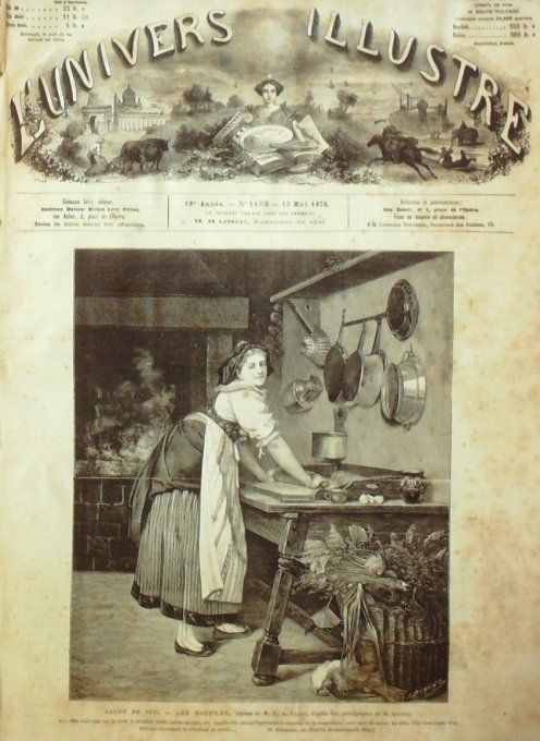 L'Univers illustré 1876 #1103 Herzégovie Nicksich Orléans (45) Tanzanie Tanganyka 