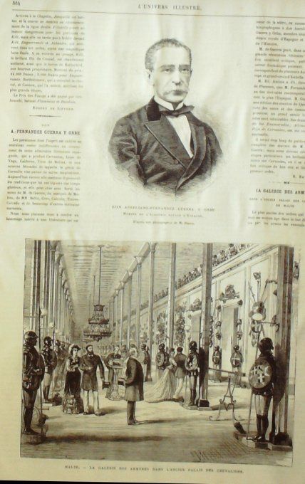 L'Univers illustré 1876 #1106 Reims (51) Washington Malte Congo Kibaiyeli