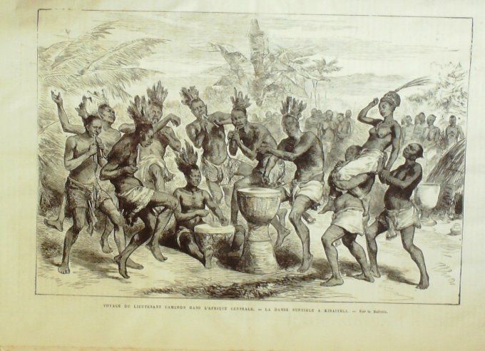 L'Univers illustré 1876 #1106 Reims (51) Washington Malte Congo Kibaiyeli