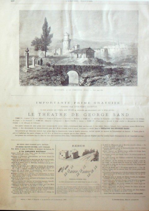 L'Univers illustré 1876 #1111 Boulogne (62) Grèce Salonique Serbie Turquie