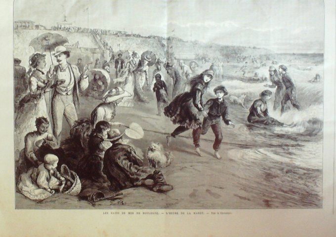 L'Univers illustré 1876 #1111 Boulogne (62) Grèce Salonique Serbie Turquie