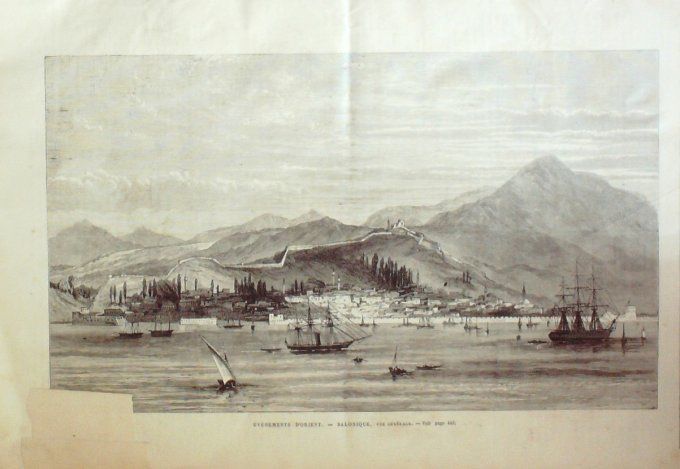 L'Univers illustré 1876 #1111 Boulogne (62) Grèce Salonique Serbie Turquie