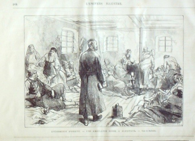 L'Univers illustré 1876 #1112 Turquie Constantinople Dolma-Baghtché Mourad V  Tchéragan Ulémas Softa