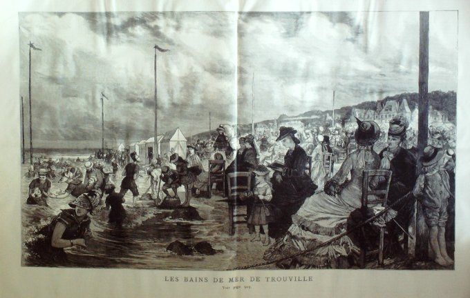 L'Univers illustré 1876 #1115 Serbie Trouville (14) Philadelphie 