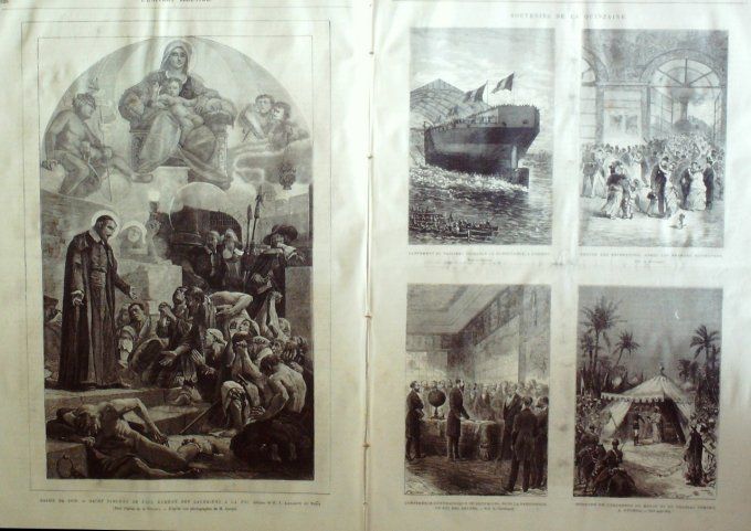 L'Univers illustré 1876 #1123 Serbie Mgr Michael Lorient (56)Serbie Bachi-Bozouks 