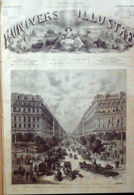 L'Univers illustré 1876 #1129 Serbie Types Razani Cardinal ANtonelli