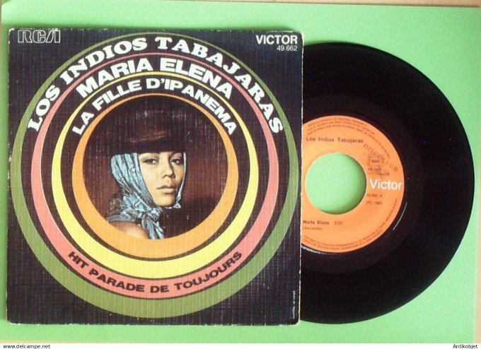 Los Indias Tabajaras 45T EP Maria Elena 1963