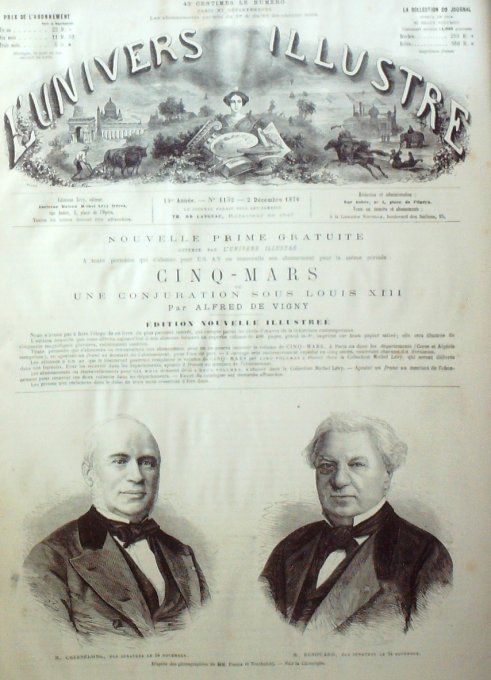 L'Univers illustré 1876 #1132 Londres Lord-maire procession Grèce Athènes Turquie Ivanitza