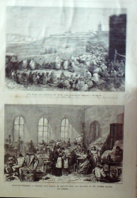 L'Univers illustré 1876 #1135 Pays-Bas Amsterdam Serbie Algérie Oran Roquefort (47)