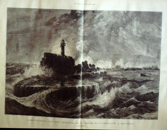 L'Univers illustré 1877 #1146 Victor Hugo New-York Douvres Bulgarie Nisch Hermann-Lachapelle Bruxell