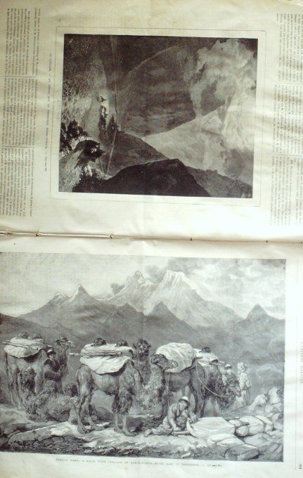 L'Univers illustré 1877 # 1155 Turquie Bosphore Constantinople Caucase Thedizonde 