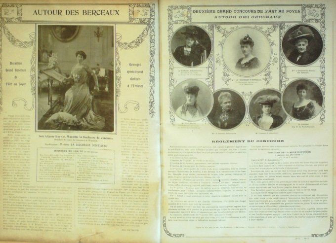 Journal Mode illustrée 1911 # 11 Robes de casino et de printemps