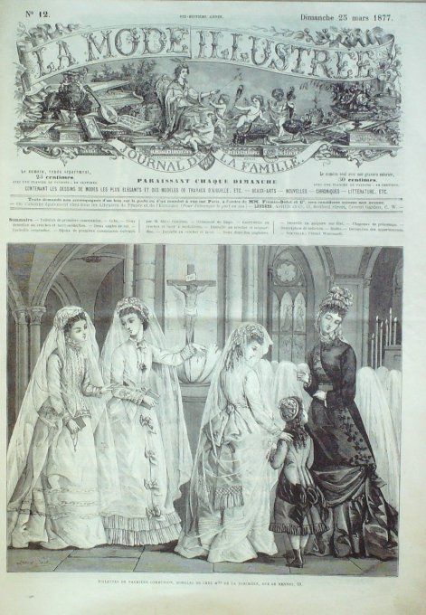 Journal Mode illustrée 1877 # 11 Paletot de printemps