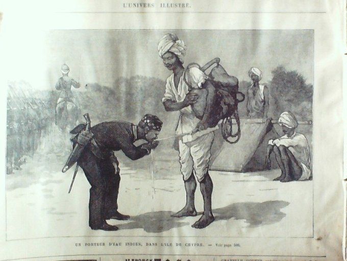 L'Univers illustré 1878 # 1220 Grèce Corinthe Parnasse Marathon Chypre 