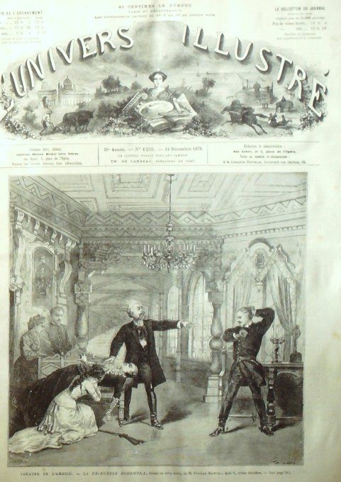 L'Univers illustré 1878 # 1238 Afghanistan Khyber Douvres Moel Eilian catastrophe Maritime