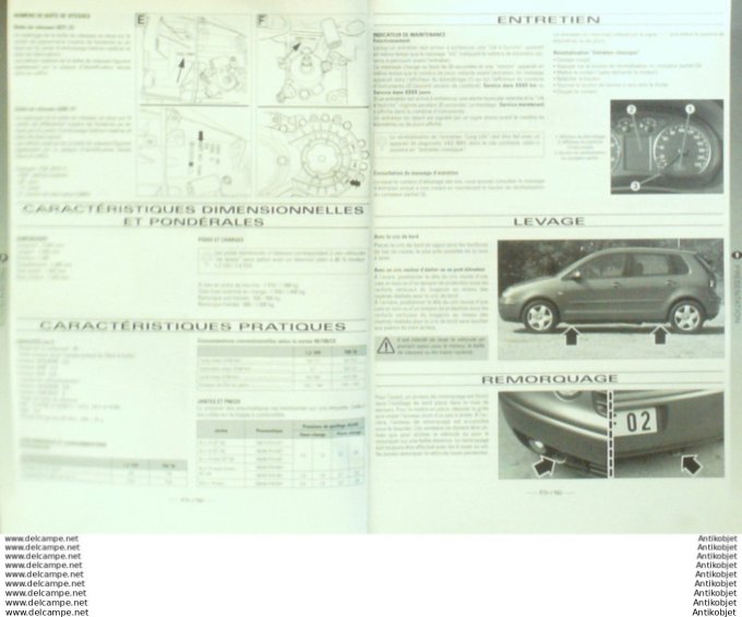 Revue Technique Automobile Volkswagen Polo 01/2002  #683